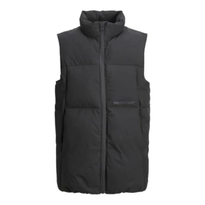 Abbildung von Jack &amp; Jones Junior Puffer Weste für Kinder, Größe: 152, Black