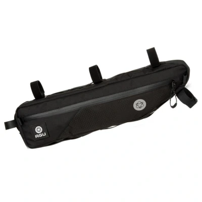 Abbildung von AGU Tube Fahrrad Rahmentasche 4L, für Bikepacking, Wasserabweisend, Reflektierend Polyester, Einfache Montage, 100% Recyceltes Polyester Reflective Mist