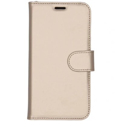 Abbildung von Apple iPhone 11 Pro Hülle Kunstleder Accezz Klapphülle Handyhülle Gold