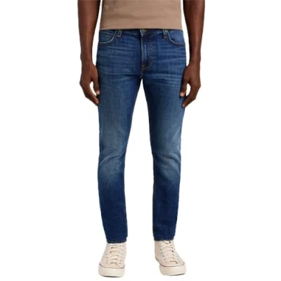 Abbildung von Lee Malone Jeans Skinny Fit darkblue denim, Herren, Größe: 32x32, Dark blue denim