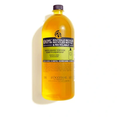 Abbildung von L&#039;OCCITANE SHEA Verbena Hands &amp; BODY Liquid SOAP Refill Flüssigseife, Größe: One Size,