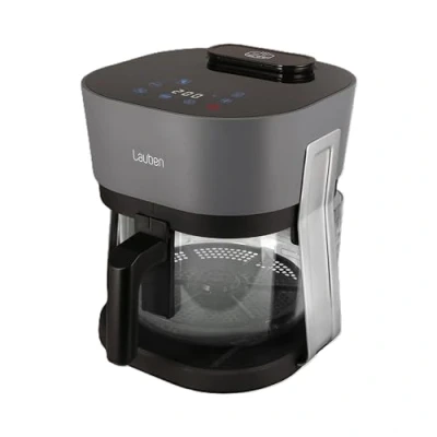Abbildung von Lauben Heißluftfritteuse Glass&amp;SteamAir® Fryer 4500BG, mit Glasfrittierkorb, 1300,00 W, 8 Programme, 4,5 Liter, Dampffunktion