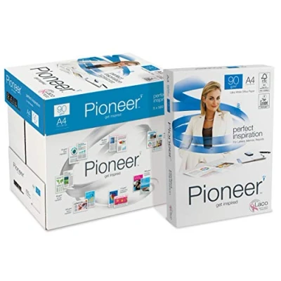 Abbildung von Pioneer office paper Kopierpapier weiss, 90g/m², A4, FSC mix 70% Karton á 5 Pakete zu 500 Blatt