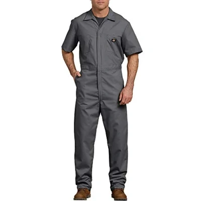 Abbildung von Dickies Herren Kurzarm Overall Grau X Large Hoch
