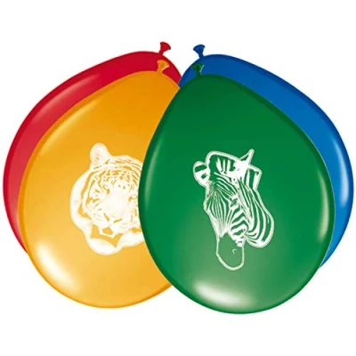 Abbildung von Luftballons Safari Party 30cm 8 Stück