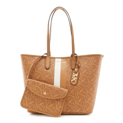 Abbildung von Michael Kors Eliza OPEN TOTE SET Shopping Bag, Damen, Größe: One Size, Pale peanut