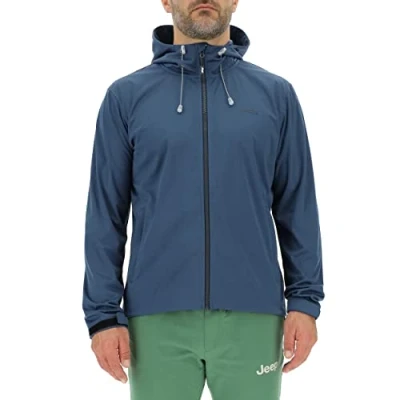 Abbildung von JEEP O102714 Q021 J HERREN LEICHTE SOFTSHELL KAPUZENJACKE MIT Zipptaschen J23S Canvas Blue L