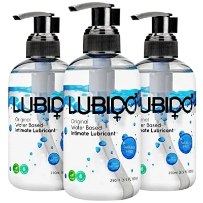 Abbildung von Lubido Original Gleitgel auf Wasserbasis ohne Parabene 250ml (3er Pack)