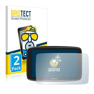 Abbildung von BROTECT Entspiegelungs Schutzfolie für TomTom GO Camper/GO Essential (6&#039;&#039;) (2 Stück) Matte Displayschutz Folie, Anti Fingerprint