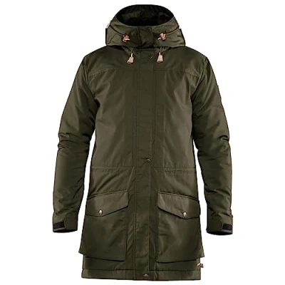 Abbildung von Fjallraven Fjällräven Herren Singi Wool Padded Parka M Sport Jacket, Deep Forest, XL EU