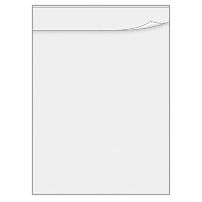 Abbildung von VELOFLEX 0450091 Übungsschreibfolie, Überhangfolie, DIN A5, aus PVC, Matt Transparent, 10er Packung