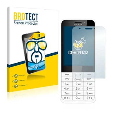 Abbildung von BROTECT (2 Stück Schutzfolie für Nokia 230 Displayschutz Folie Ultra Klar