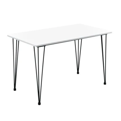 Abbildung von en.casa Esstisch, »Kiel« Tisch mit Hairpin Legs Weiß
