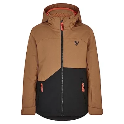Abbildung von Ziener Snowboardjacke für Kinder, Größe: 104, Wood tex