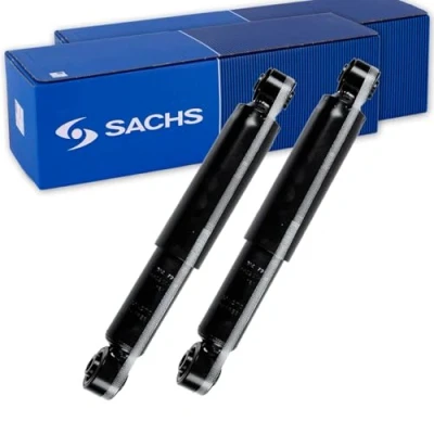 Abbildung von 2x SACHS Gas Stoßdämpfer hinten für T5 T6 Transporter Bus Kasten