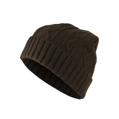 Abbildung von MD Accessories Cable FLAP Mütze, Größe: One Size, Chocolate