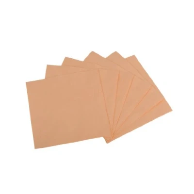 Abbildung von Funny Zelltuchservietten 33 x cm, 1/4 Falz, 3 lagig, apricot4er Pack (4 250 Stück)
