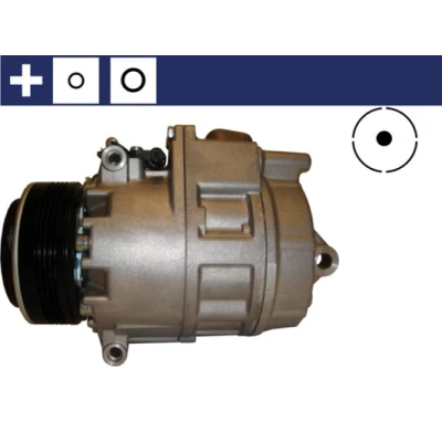 Abbildung von MAHLE ORIGINAL ACP 1164 000S Kompressor CSV717 12 PAG 46 R 134a mit Dichtring BMW: X5