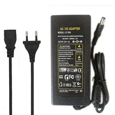 Abbildung von JOYLIT 12V 5A 60W Netzteil, AC 110V 240V auf DC 12 Volt Trafo Transformator Eurostecker für LED Streifen, CCTV Kamera, Licht