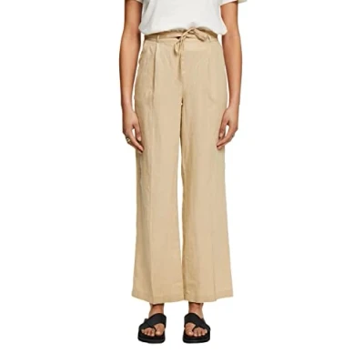 Abbildung von Esprit Length Service Stoffhose, Damen, Größe: 36x32, Sand