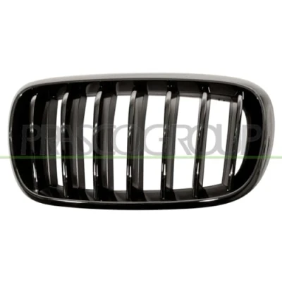 Abbildung von PRASCO BM8272004 Kühlergrill links glatt schwarz BMW: X5