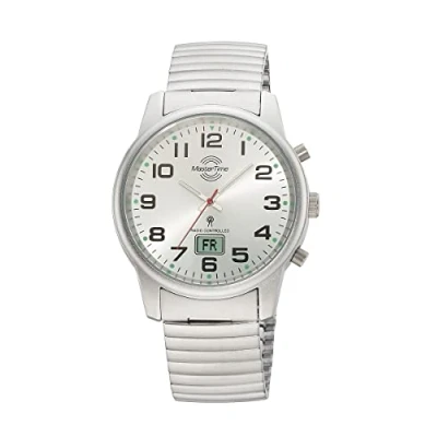Abbildung von MASTER TIME Funkuhr Super Power Zugband, MTGA 10822 42M, Armbanduhr, Quarzuhr, Herrenuhr, Datum, Leuchtzeiger