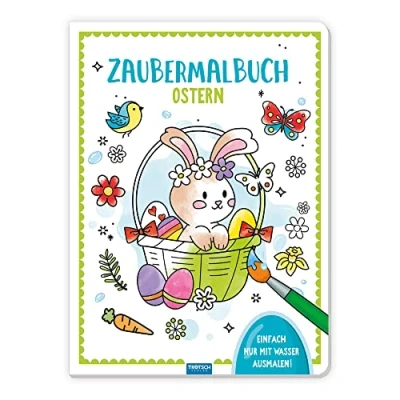 Abbildung von Trötsch Malbuch Zaubermalbuch Ostern: Ausmalbuch