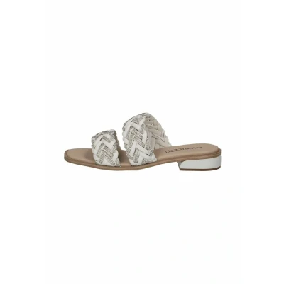 Abbildung von Caprice Pantolette flach, Damen, Größe: 37, White softnap Schuhe