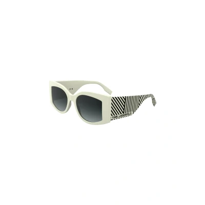 Abbildung von Karl Lagerfeld Damen KL6183S 105 Gläser SONNENBRILLEN Bio Injekt Weiß Quadratisch Normal