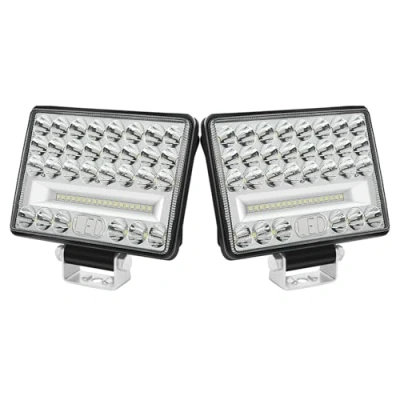 Abbildung von WELLIT LED Arbeitsscheinwerfer Scheinwerfer 2x6 Zoll 175w 12v 24v,LED Zusatzscheinwerfer Rückfahrscheinwerfer Flutlicht Wasserdicht IP68 Traktor SUV Auto
