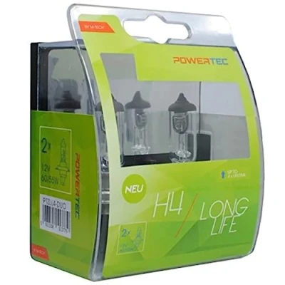 Abbildung von M Tech PTZLL4 DUO H4 Halogen Birne 55 W Long Life, Anzahl 2