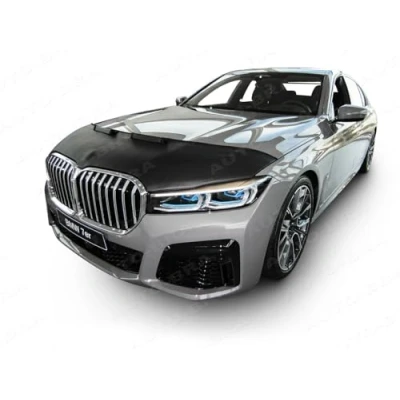 Abbildung von AB3 00475 Auto Bra kompatibel mit BMW 7 G11 Bj. ab 2015 Haubenbra Steinschlagschutz Tuning Bonnet