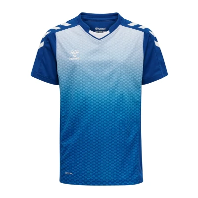 Abbildung von Hummel XK Sublima KIDS Unisex Tshirt print für Kinder, Größe: 140, True blue