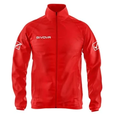 Abbildung von Givova Unisex Rain Basico Steppjacke, Rot, M L EU