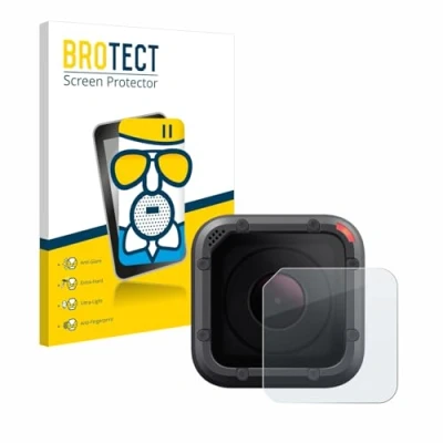 Abbildung von BROTECT Entspiegelungs Schutzglas für GoPro Hero 5 Session Linse (Gehäuse) Schutz Folie Panzerfolie Glas Matt [Extrem Kratzfest 9H, Anti Reflex]