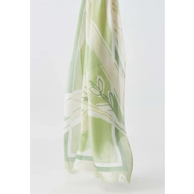 Abbildung von OPUS Aflume Schal, Damen, Größe: One Size, Green glow