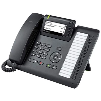 Abbildung von Unify OpenScape Desk Phone CP400 VoIP Telefon, schwarz