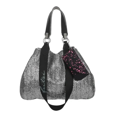 Abbildung von Fritzi aus Preußen Henkeltasche Izzy Medium Limited Painted Straw, mit abnehmbarem Brillenetui