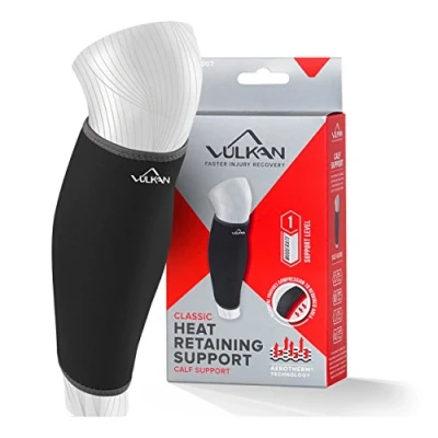 Abbildung von Vulkan Klassisches Kalb / Shin Unterstützung, Mittel, 34 bis 38 cm, Breathable Lower Beinstütze für Stabilität und Unterstützung beim Laufen oder Gehen, Sport Preßhülse Fitnesstraining