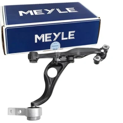 Abbildung von MEYLE 35 16 050 0018 Querlenker ORIGINAL Quality mit Trag /Führungsgelenk, Gummilager unten, Vorderachse rechts Stahlguss
