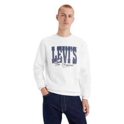 Abbildung von Levi&#039;s Herren Standard Graphic Crew, Western Htg Logo White+, S