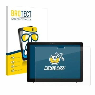 Abbildung von BROTECT Schutzglas für Dell Latitude 7210 2 in 1 Schutzfolie Panzer Folie Glas [Extrem Kratzfest 9H, Anti Fingerprint, Ultra Transparent]