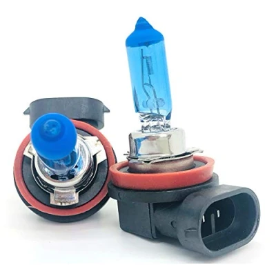 Abbildung von INION 2x Stück H8 PGJ19 1 35W 12V Halogen Lampen Blue Vision Optik Faltschachtel (H8)