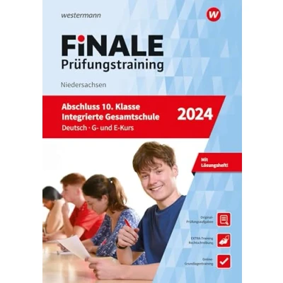 Abbildung von FiNALE Prüfungstraining Abschluss Integrierte Gesamtschule Niedersachsen: Deutsch 2024 Arbeitsbuch mit Lösungsheft