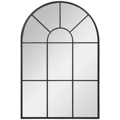 Abbildung von HOMCOM Wandspiegel Bogenfenster Spiegel