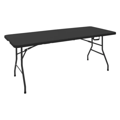 Abbildung von ML DESIGN Campingtisch Klapptisch 6 Personen mit Tragegriff für Garten, Terrasse oder Balkon, Camping Gartentisch Buffentisch Koffertisch Falttisch Flohmarktisch