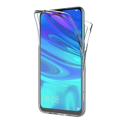 Abbildung von AICEK Compatible Huawei P Smart Plus 2019 Hülle, 360Full Body Transparent Silikon Schutzhülle für Smart+ Case Durchsichtige TPU Bumper Handyhülle (6,21 Zoll)
