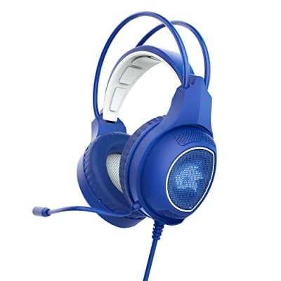 Abbildung von Energy Sistem Gaming Headset ESG 2 Sonic Gamier Kopfhörer mit Bügelmikrofon (LED Light, Boom mic, Lautstärkeregler, Einstellbarer Kopfbügel)