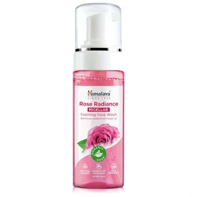 Abbildung von Himalaya Rose Radiance Micellar Foaming Face Wash, Removes Waterproof Make up, 150ml