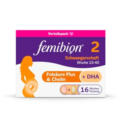 Abbildung von Femibion 2 Schwangerschaft Tabletten